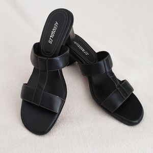 AEROSOLES SIZE 8 HEELS SANDALS SLIDES